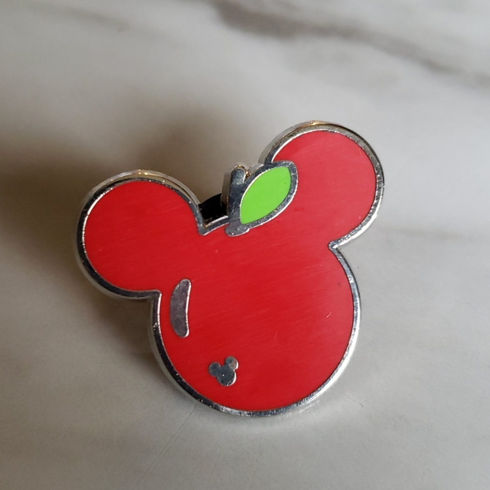 ⭐3 FOR $9, Cherry Mickey Head Hidden Mickey Disney Trading Pin